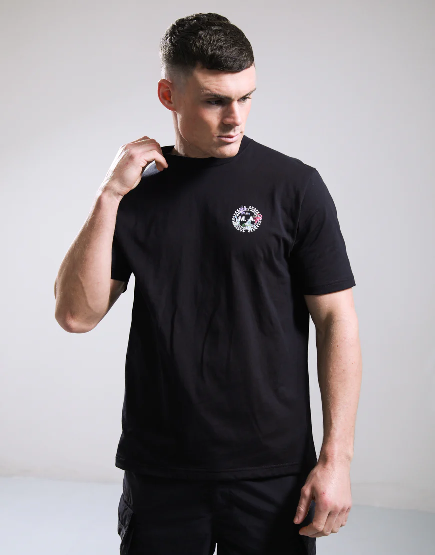 Marshall Artist MSATM11187 Renaissance T-Shirt - Black - Image 2