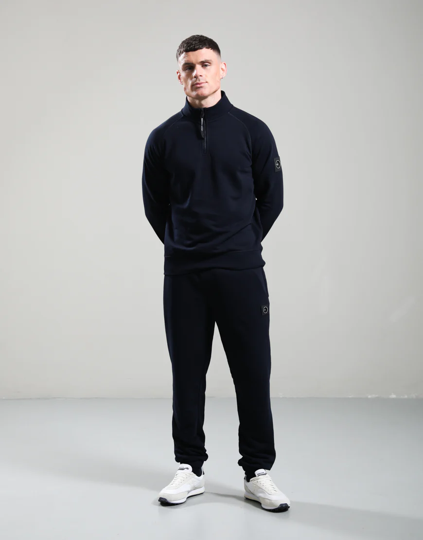 Marshall Artist MSATM11196 Siren 1/4 Zip - Navy - Image 2
