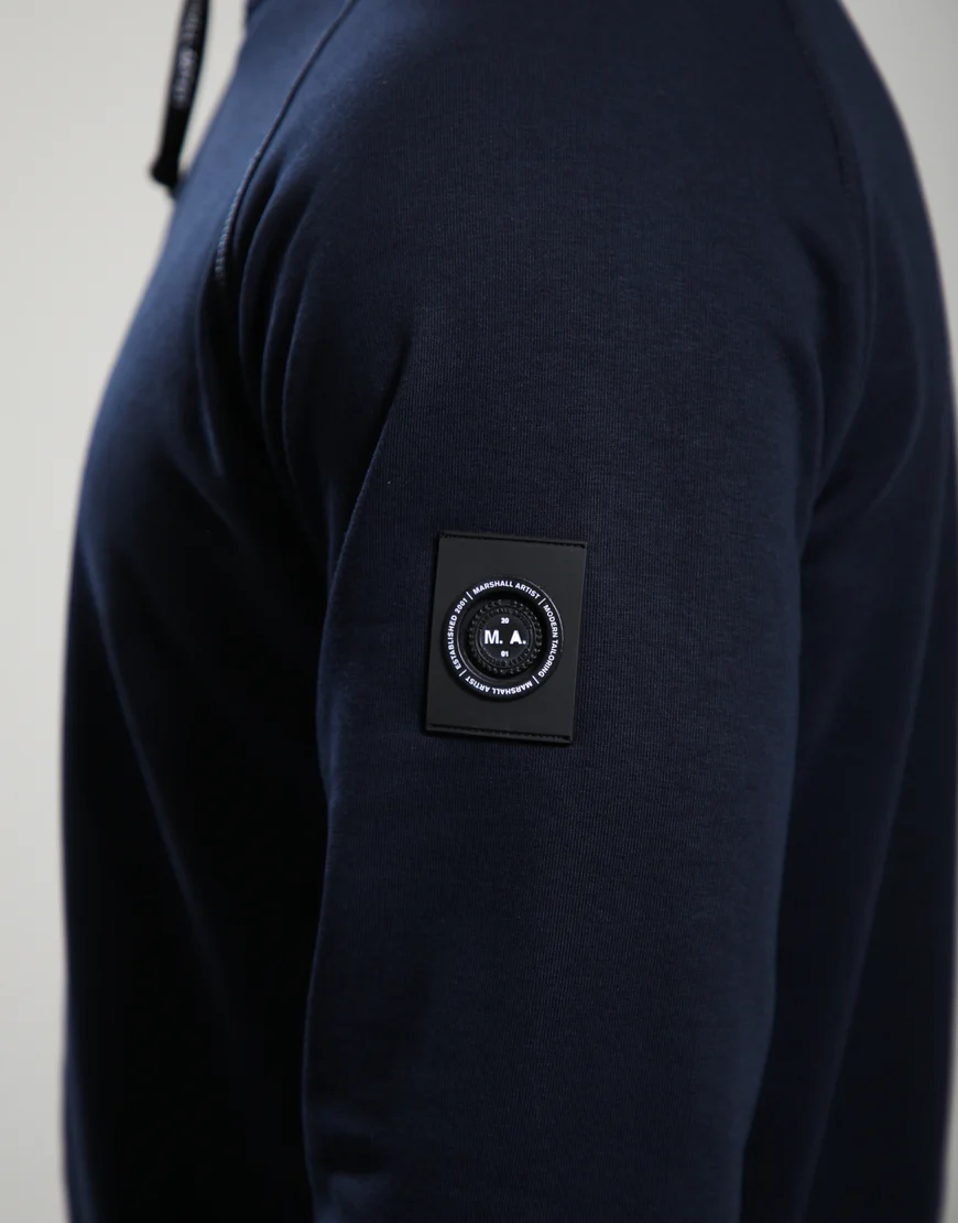 Marshall Artist MSATM11196 Siren 1/4 Zip - Navy - Image 3