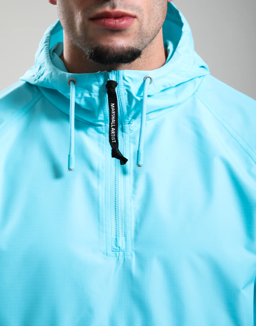 Marshall Artist MSATM11205 Prenton 1/4 zip Jacket - CYAN - Image 4