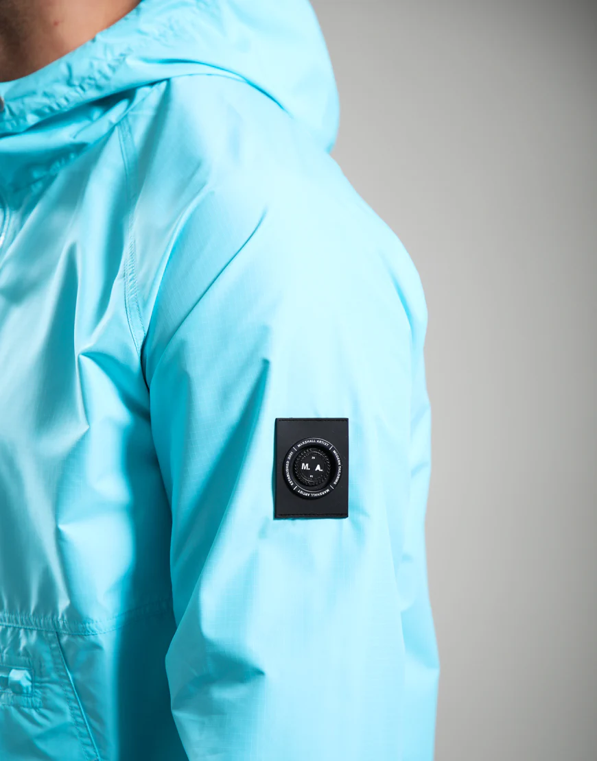 Marshall Artist MSATM11205 Prenton 1/4 zip Jacket - CYAN - Image 5