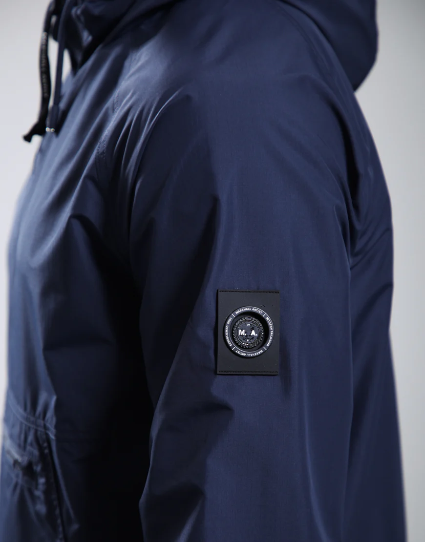 Marshall Artist MSATM11205 Prenton 1/4 zip Jacket - Navy - Image 3