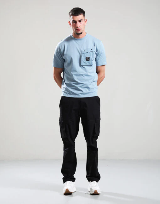 Marshall Artist Procerra T-Shirt Steel Blue - Image 3