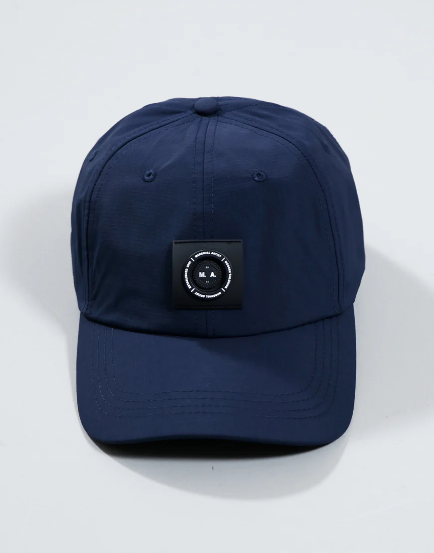 Marshall Artist Siren Nylon Ripstop Cap Navy - Image 4
