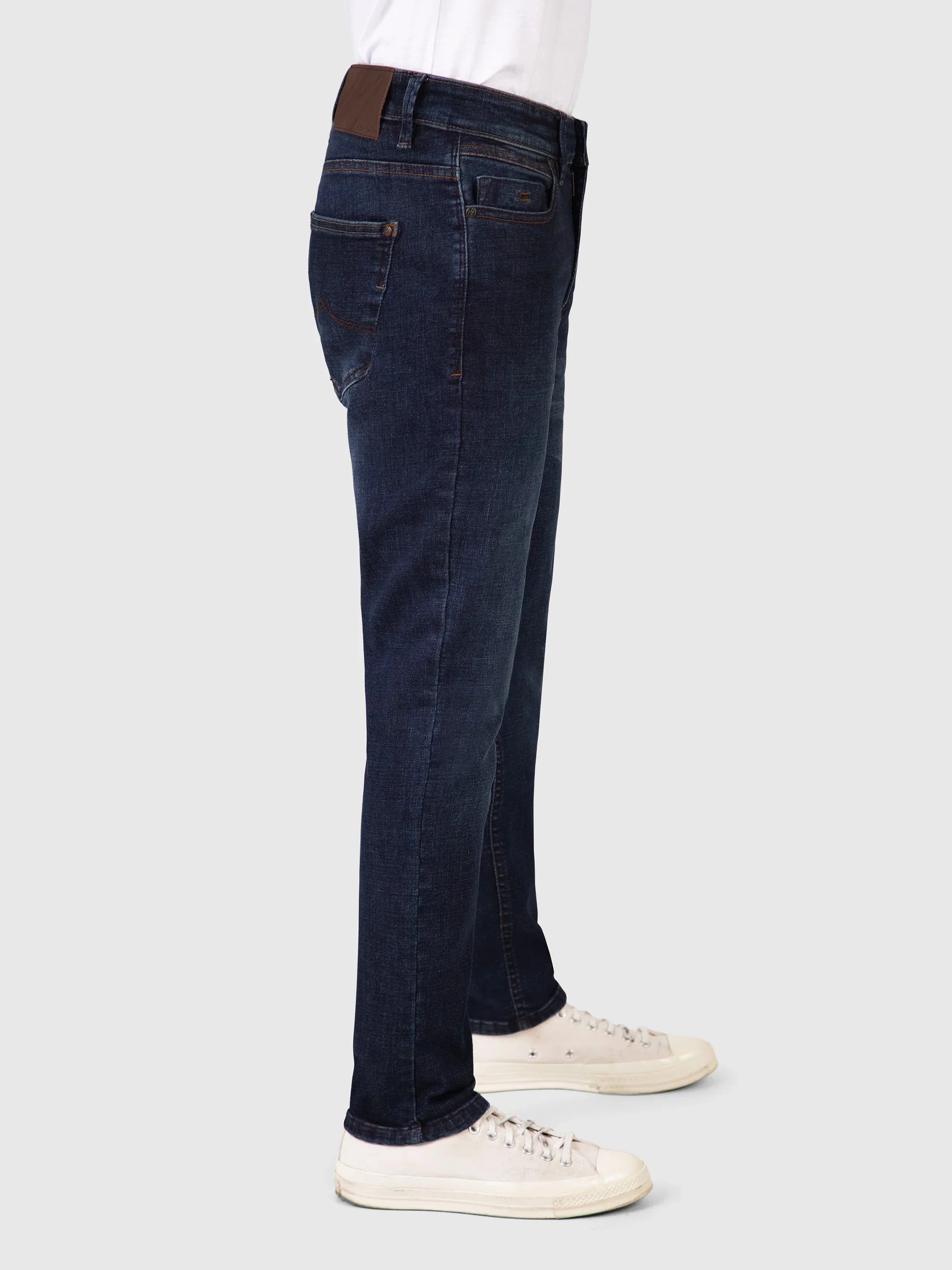 Mish Mash 1984 Tapered Fit Santana Jeans - Dark Denim - Image 2