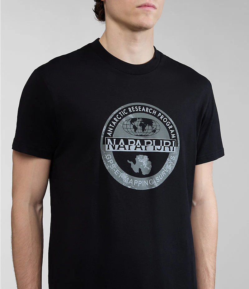 Napapijri New Bollo T-Shirt Black - Image 4