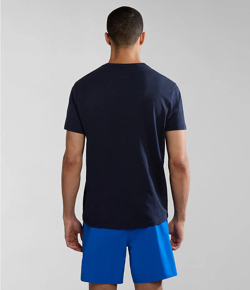Napapijri New Salis T-Shirt Blu Marine - Image 3
