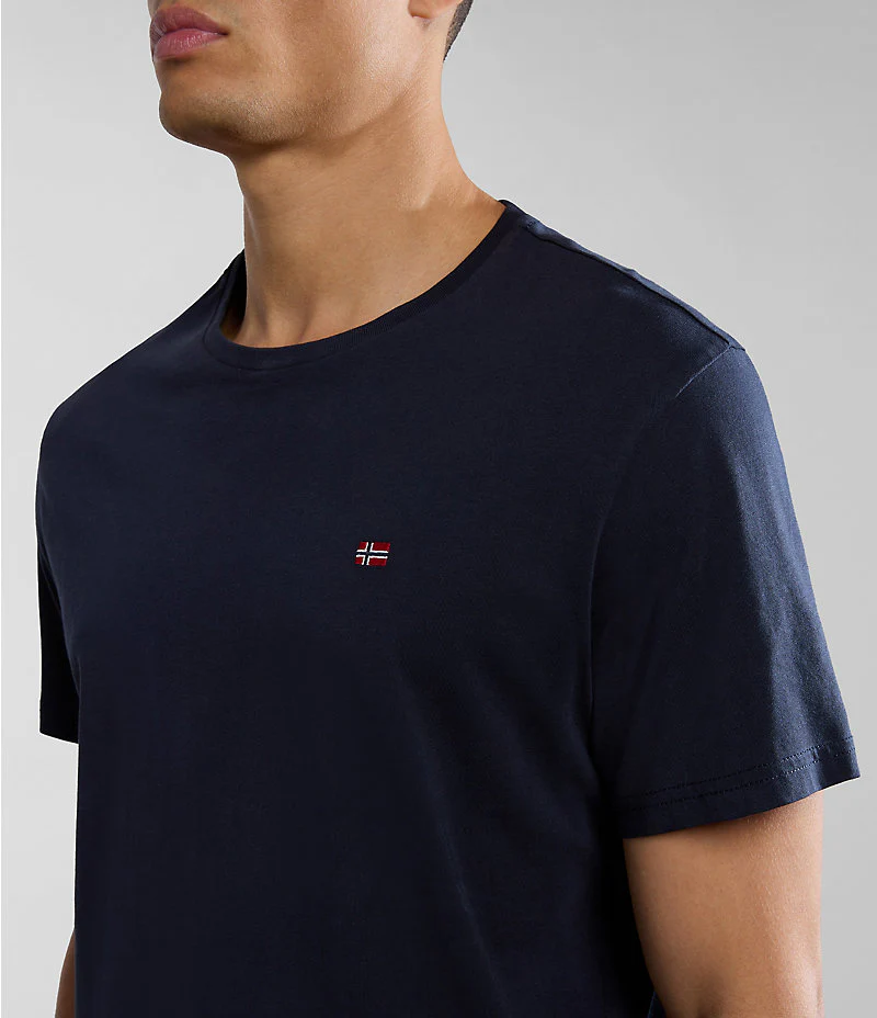 Napapijri New Salis T-Shirt Blu Marine - Image 4
