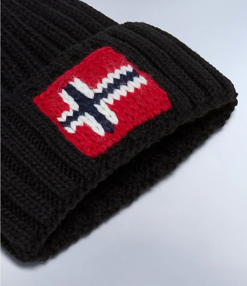 Napapijri Semiury 5 Beanie 041 Black - Image 3