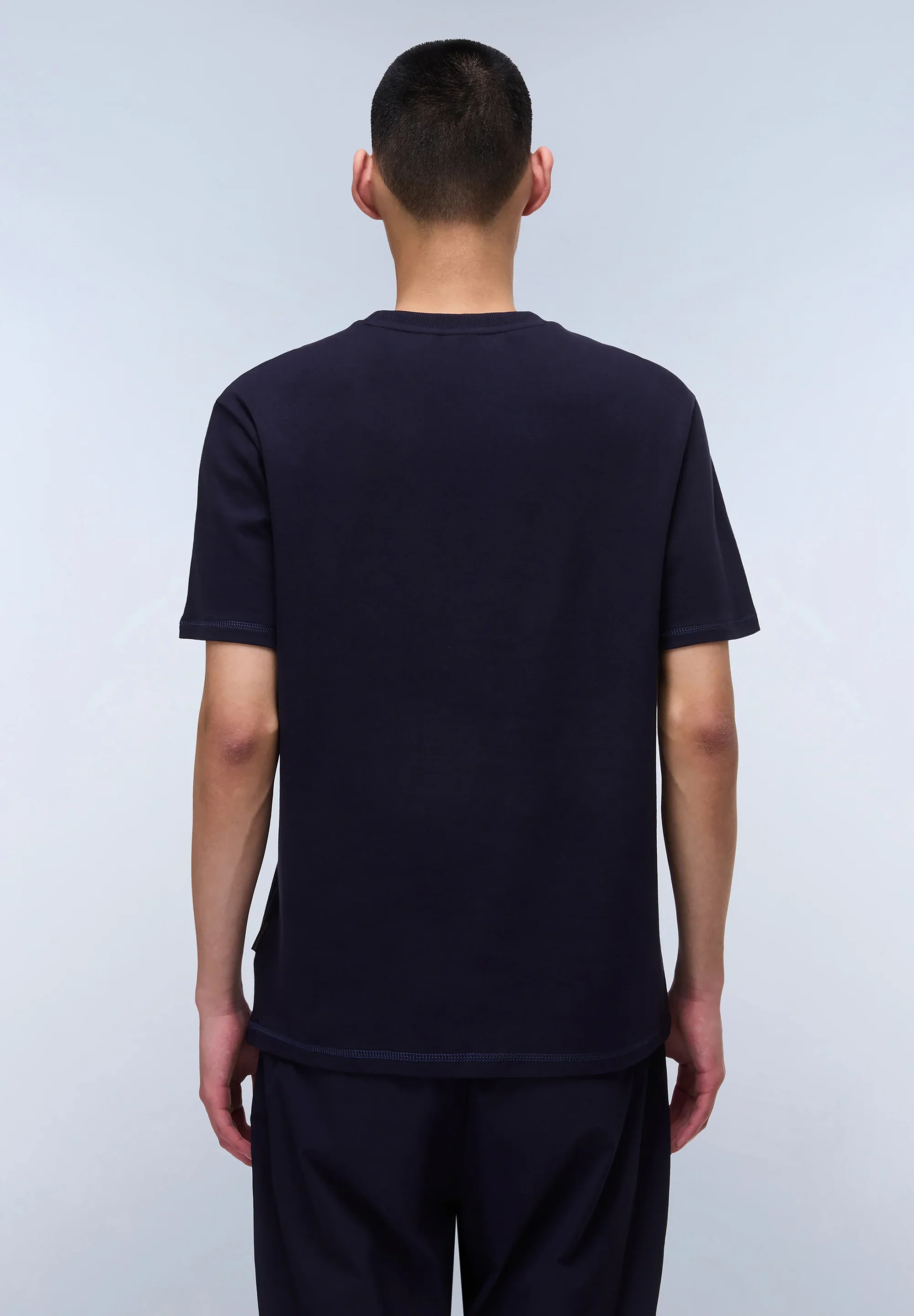 Napapijri Vanni Print T-Shirt - Blu Marine - Image 3