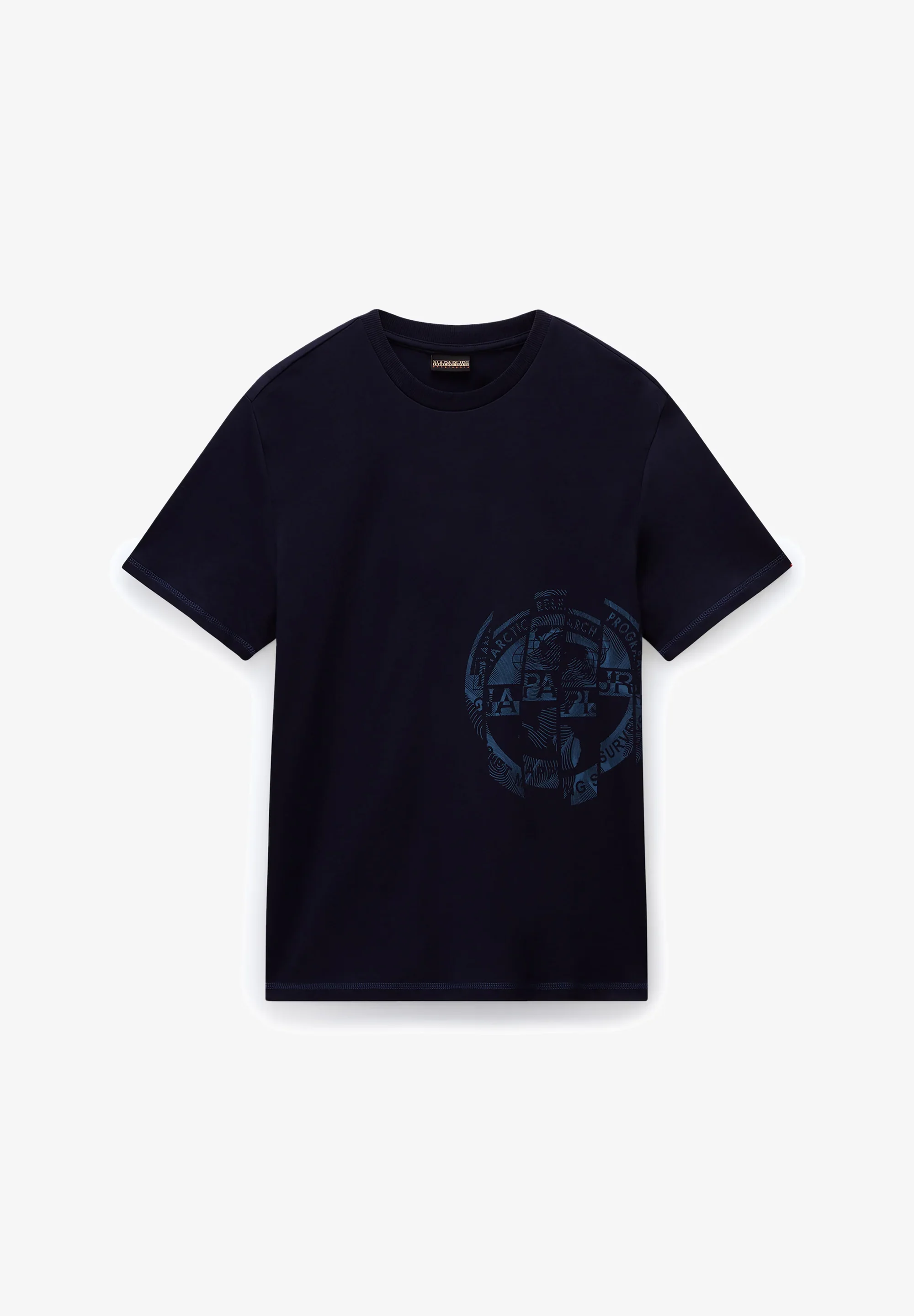 Napapijri Vanni Print T-Shirt - Blu Marine - Image 4