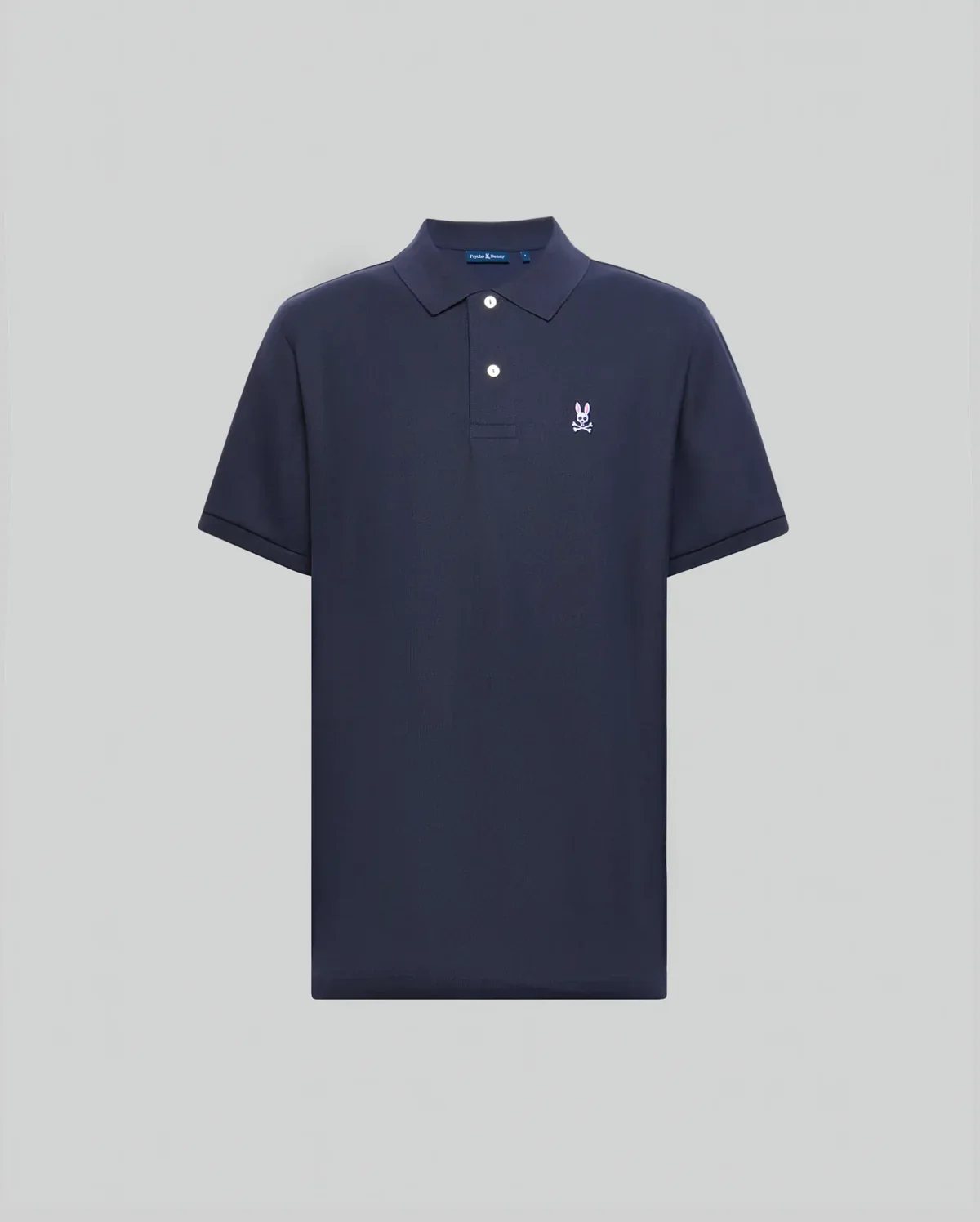 Psycho Bunny Classic Pique Polo Shirt - Navy - Image 3