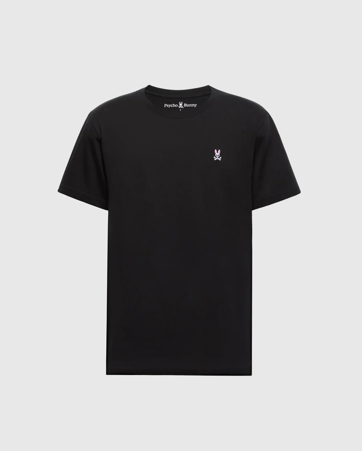 Psycho Bunny Classic Crewneck T-Shirt Black - Image 3