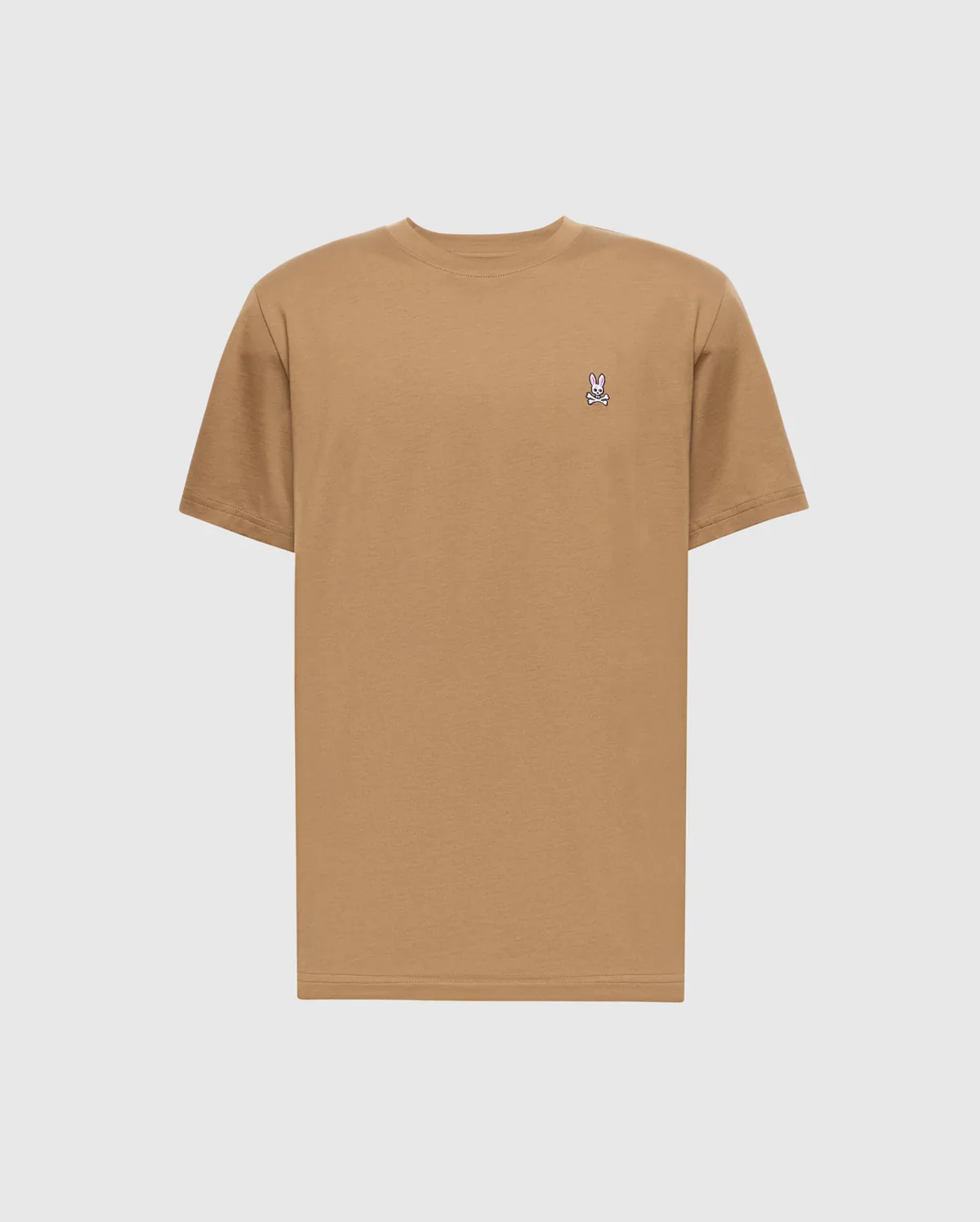 Psycho Bunny Classic Crewneck T-Shirt Toasted Coconut - Image 3