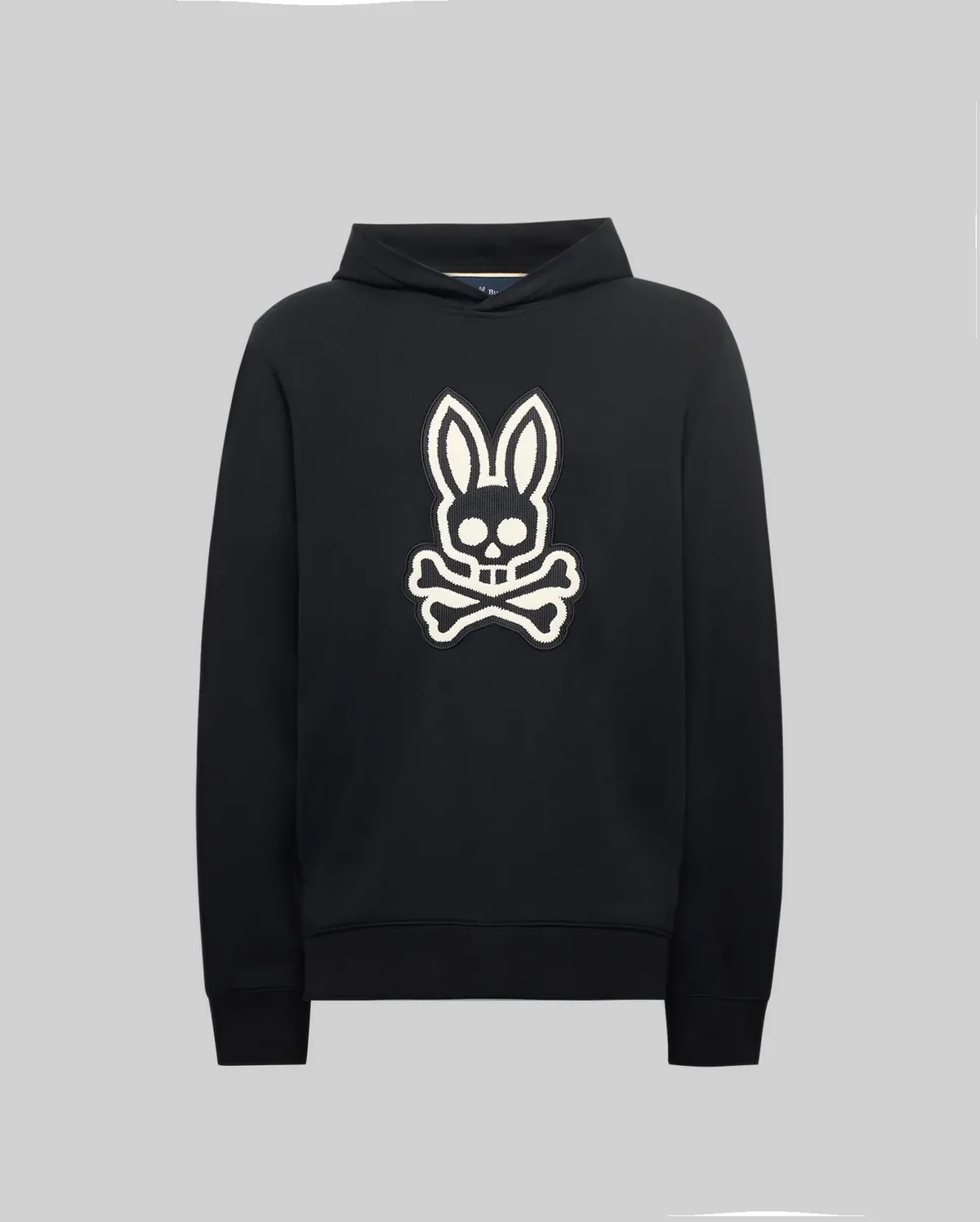 Psycho Bunny Harley Hoodie Black - Image 6
