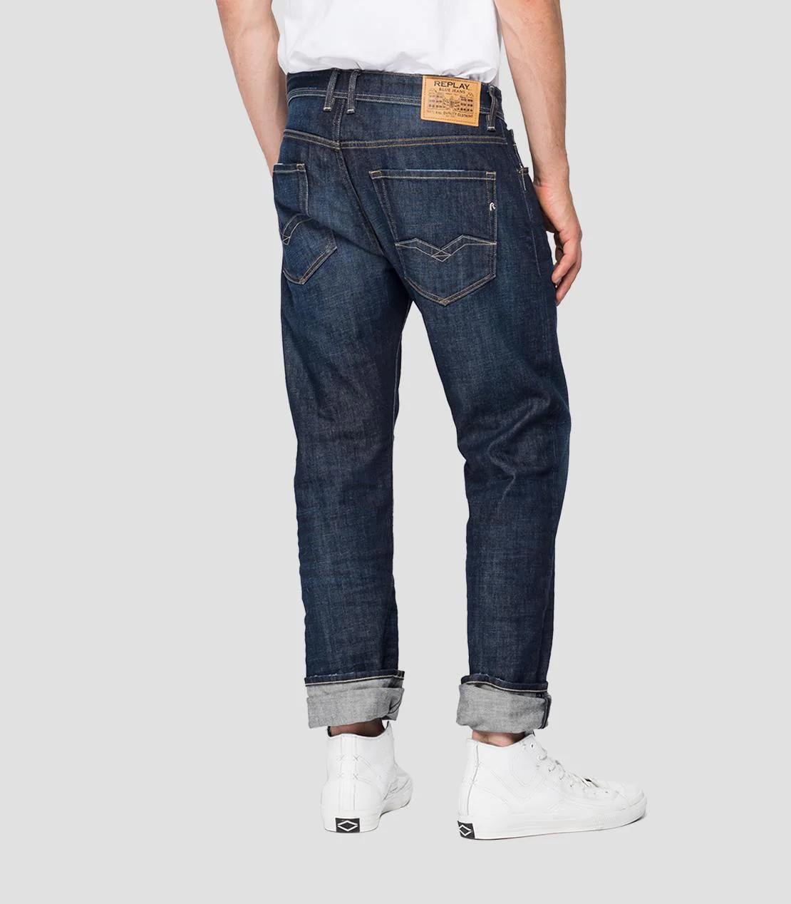Replay M1005 Rocco Jeans Rinse Wash - Image 3