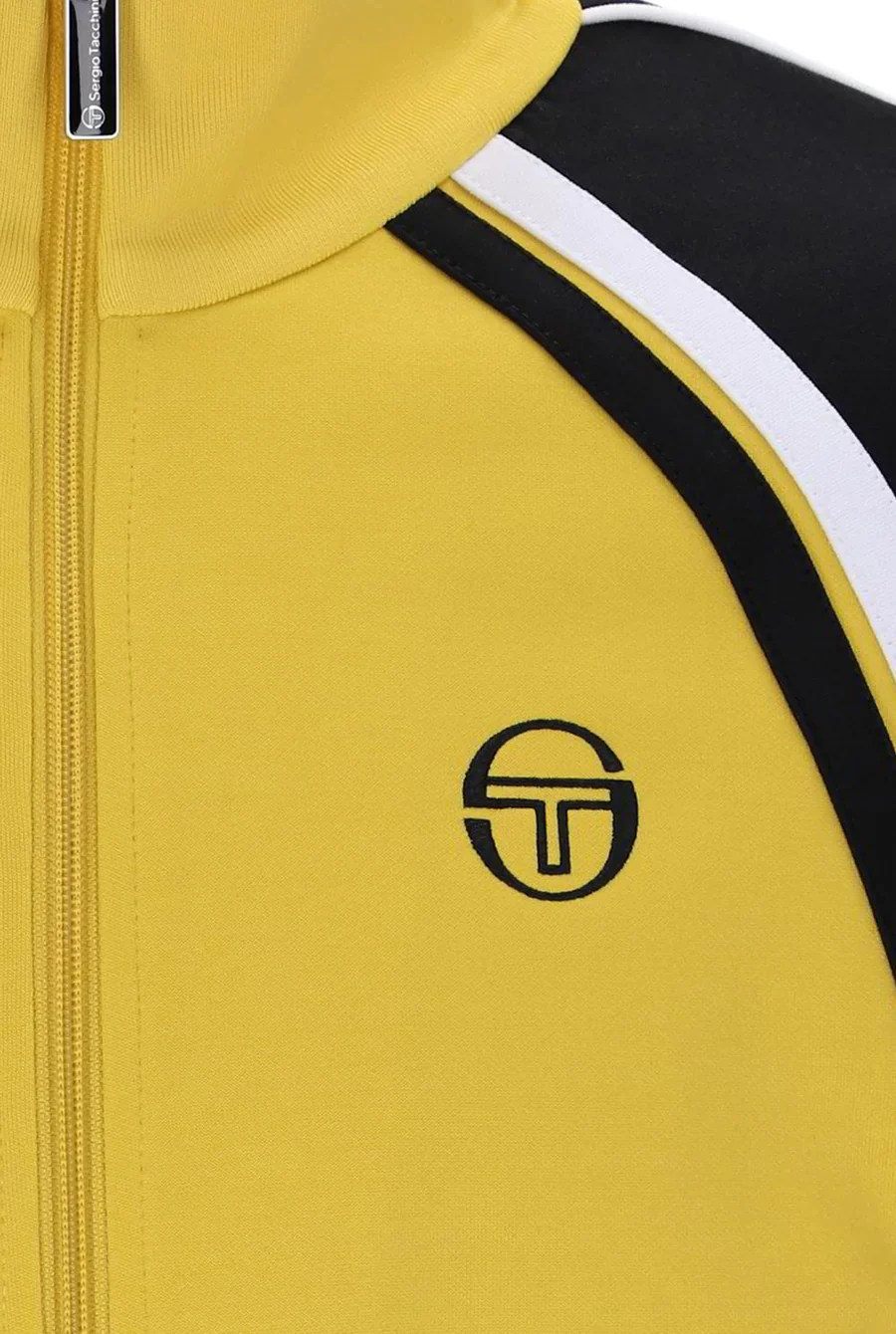 Sergio Tacchini STM12241 Ghibli Davis Track Top - Mango Mint/Black/White - Image 3