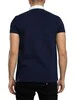 Sergio Tacchini STM14566 Supermac Polo Shirt - Maritime Blue/Adrenaline Rush - Image 4
