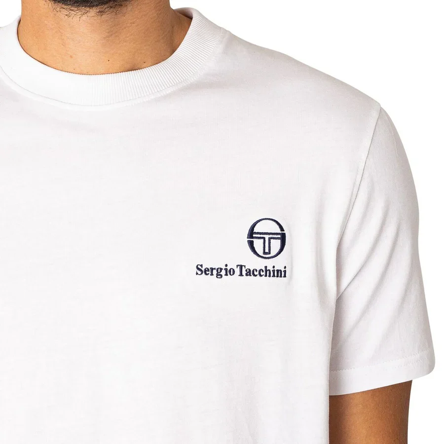 Sergio Tacchini STM25104 Felton T-Shirt - White - Image 3