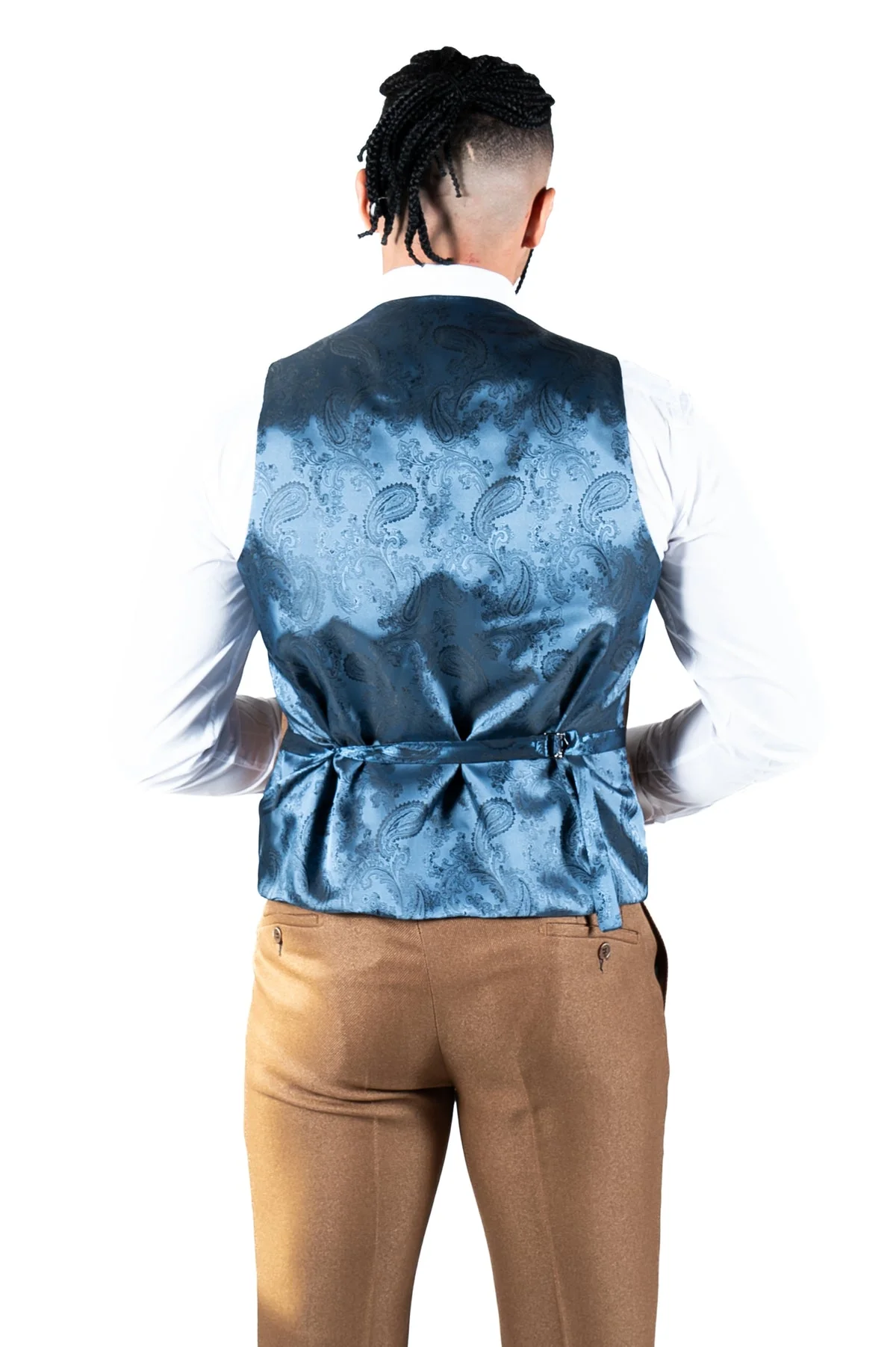 Spectre Mycroft Waistcoat Tan - Image 3