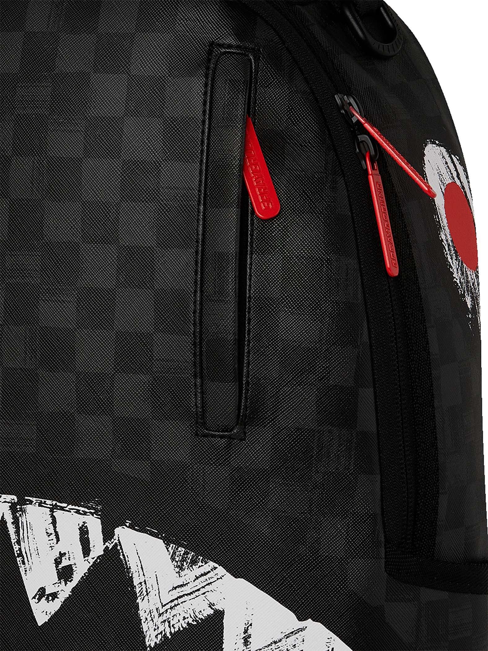 Sprayground 910B7102 20L Scribble Shark Backpack - Black - Image 3