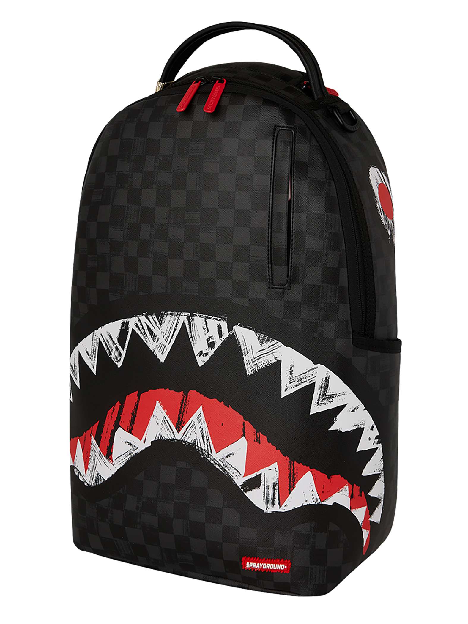 Sprayground 910B7102 20L Scribble Shark Backpack - Black - Image 4