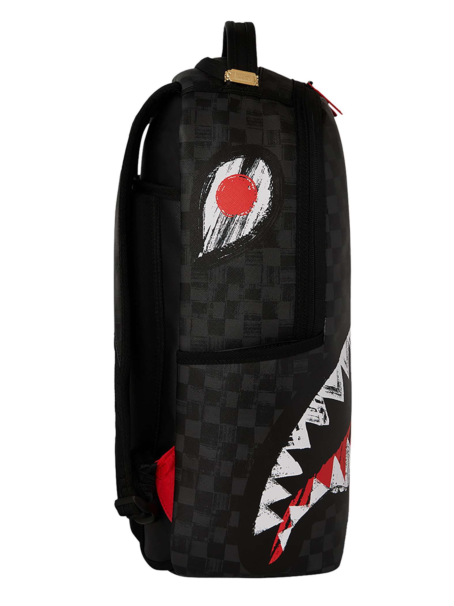 Sprayground 910B7102 20L Scribble Shark Backpack - Black - Image 6
