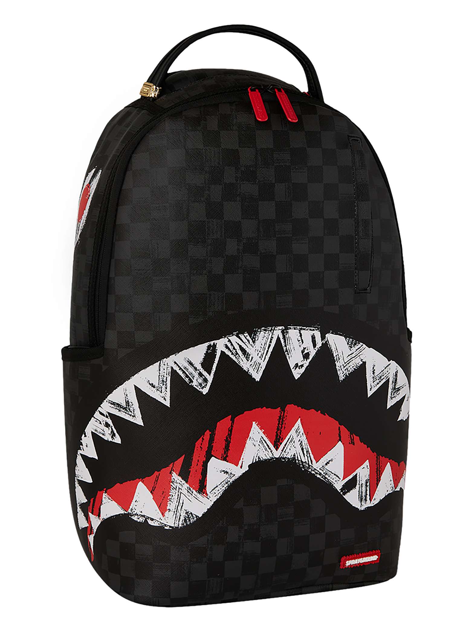Sprayground 910B7102 20L Scribble Shark Backpack - Black - Image 7
