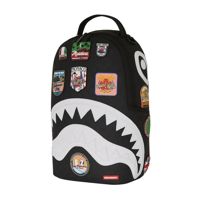 Sprayground 910B7220 20L Global Mogul Backpack - Black - Image 4