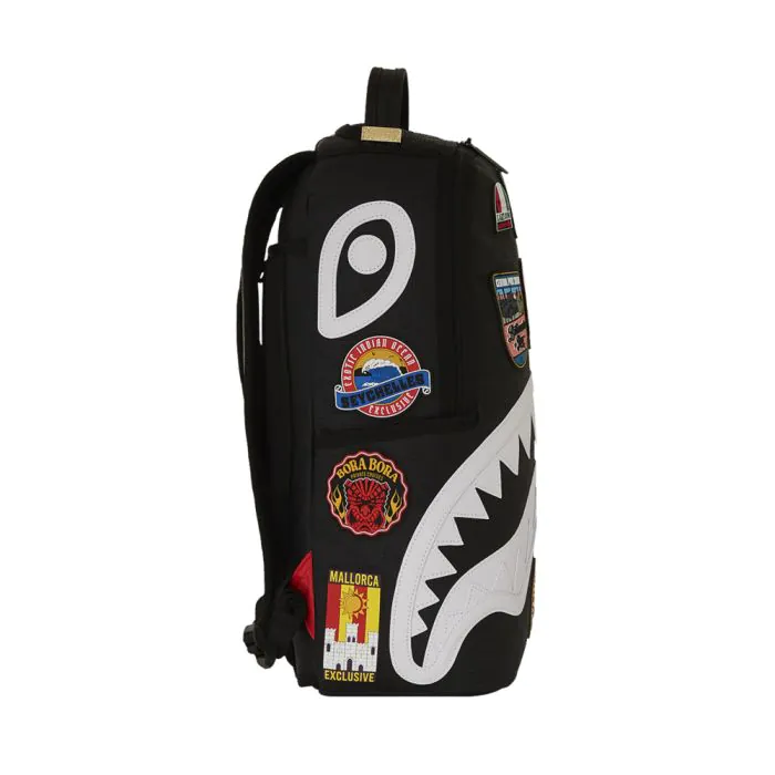 Sprayground 910B7220 20L Global Mogul Backpack - Black - Image 5