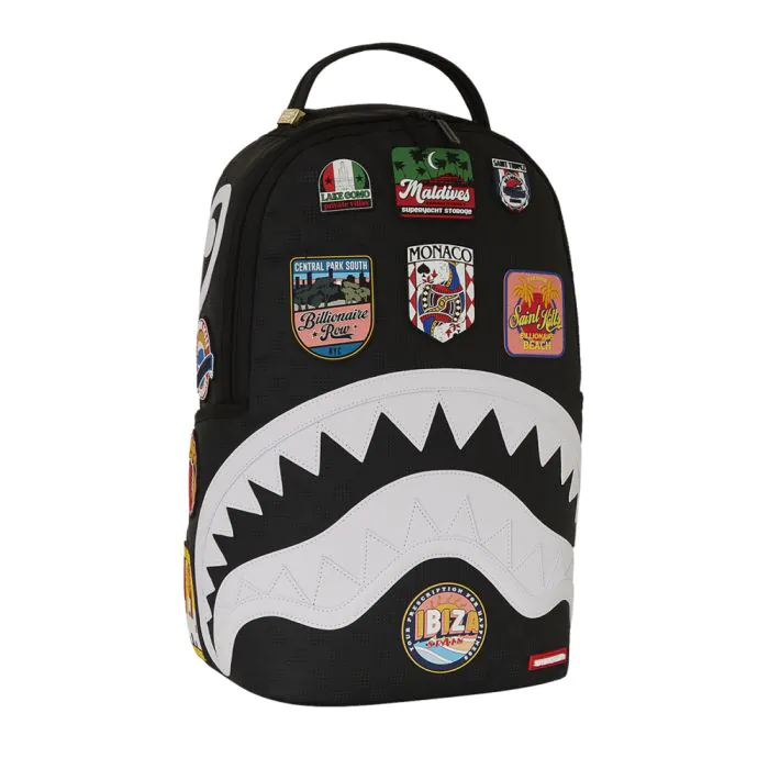 Sprayground 910B7220 20L Global Mogul Backpack - Black - Image 6