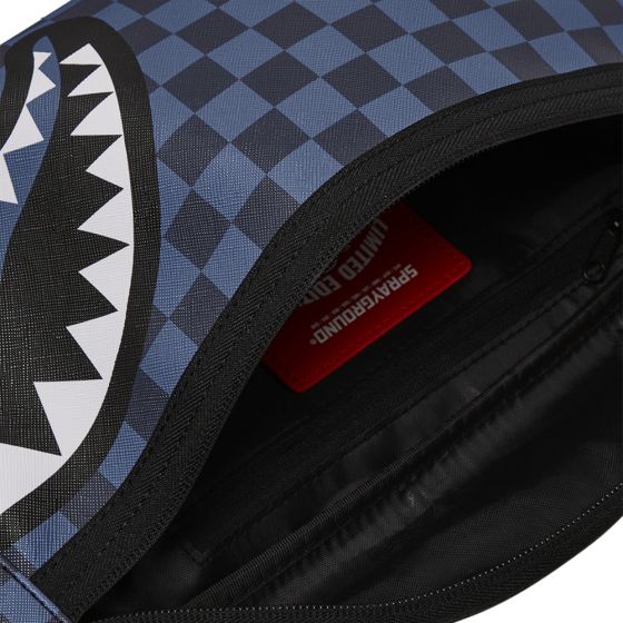SprayGround B7444 Midnight Sip Crossbody Bag Blue - Image 3