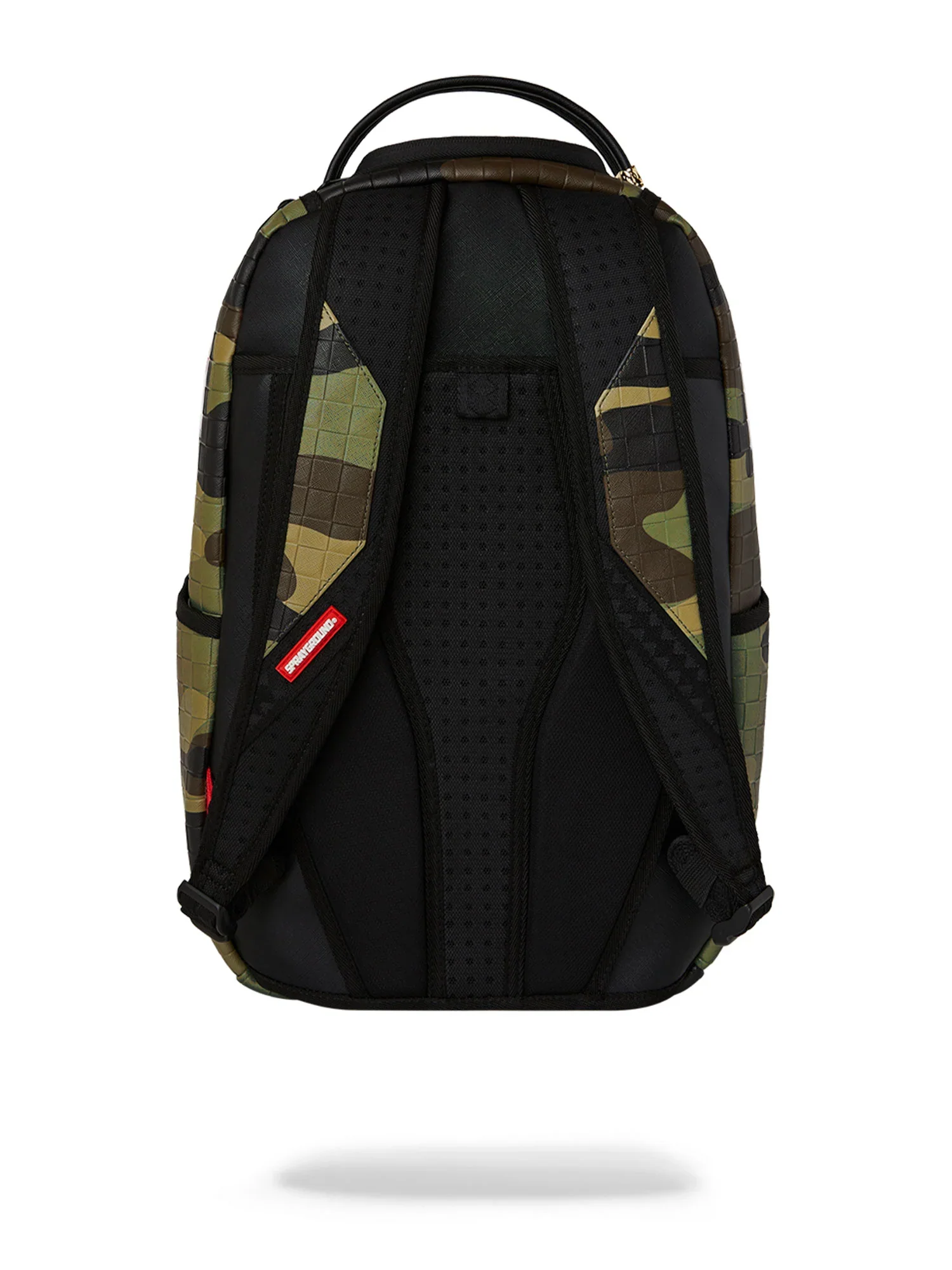 Sprayground 910B7654 Woodland Camo Check Backpack - Green - Image 6