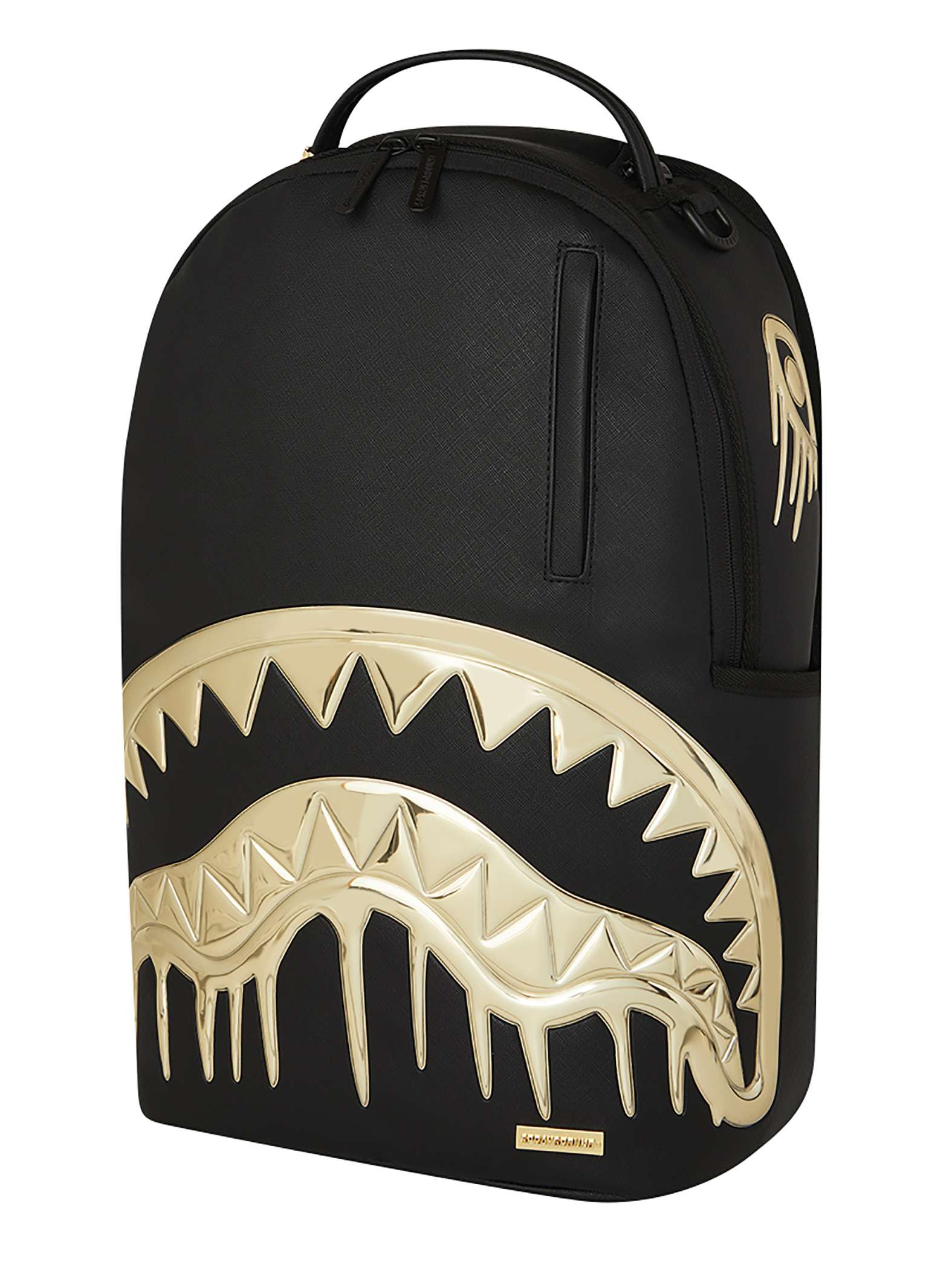 Sprayground 910B8178 20L Gold & Dangerous Backpack - Black - Image 4