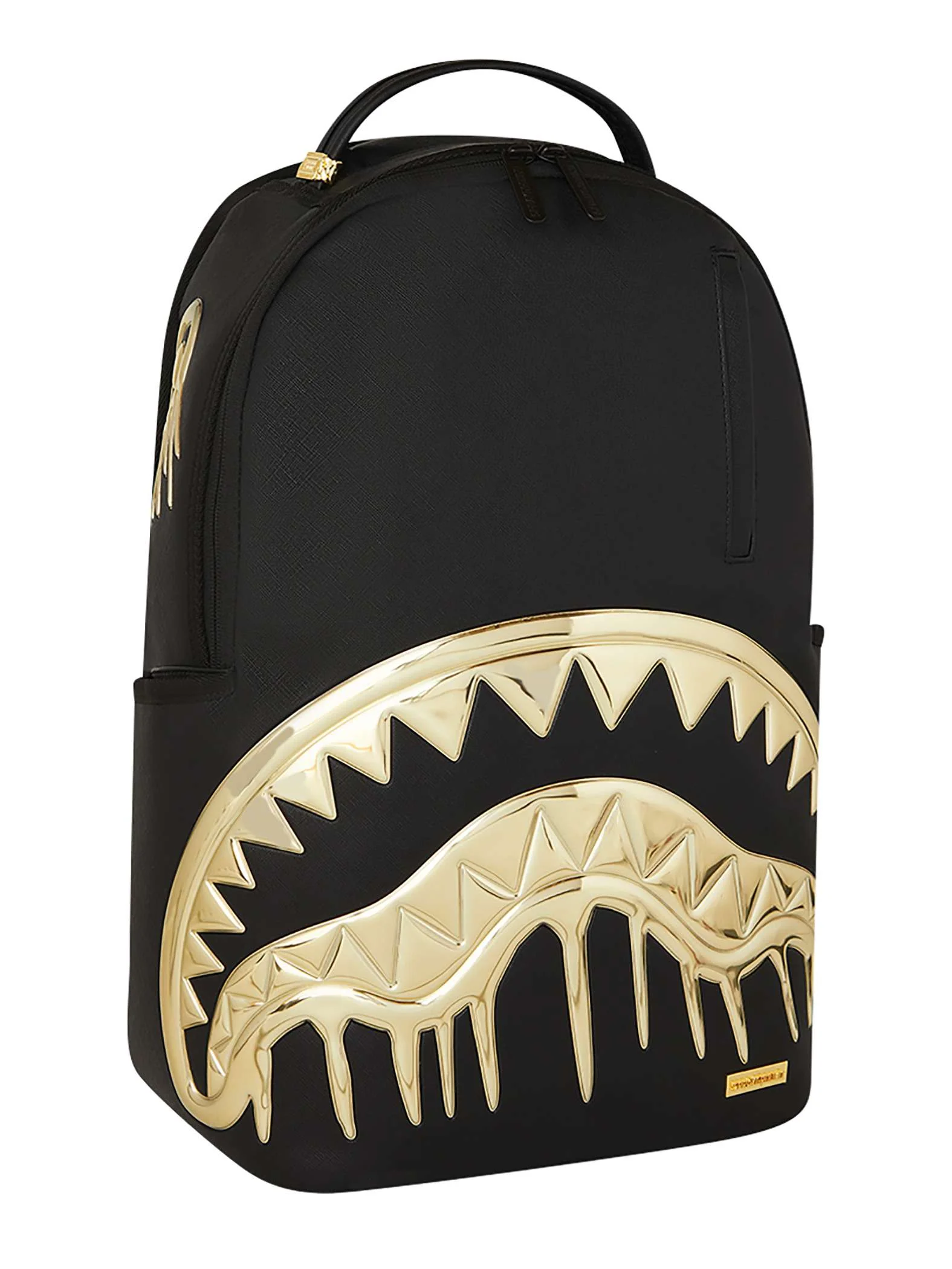 Sprayground 910B8178 20L Gold & Dangerous Backpack - Black - Image 7
