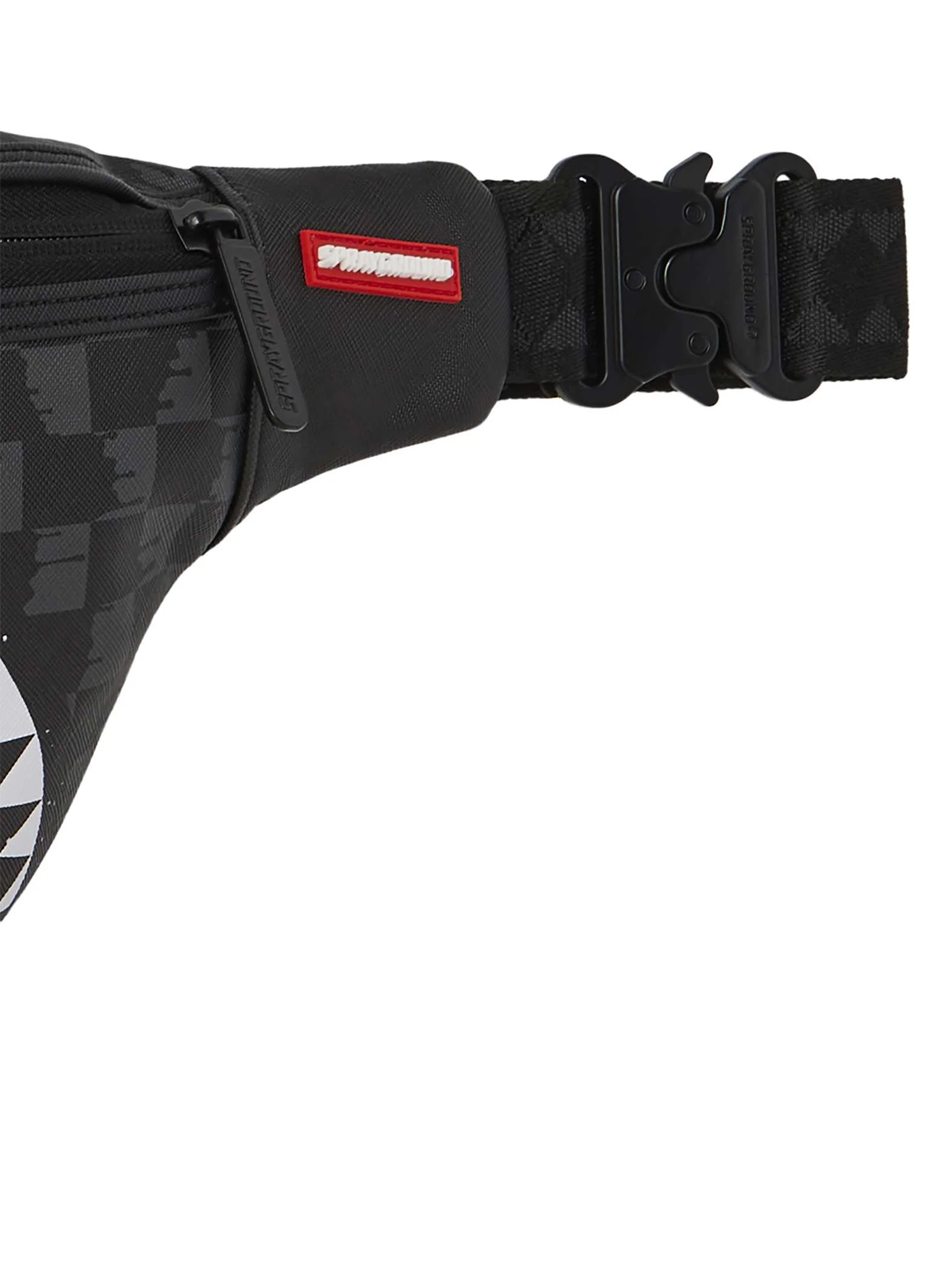 Sprayground 910B8263NSZ Deep Space Drip Savvy Crossbody Bag - Black - Image 3