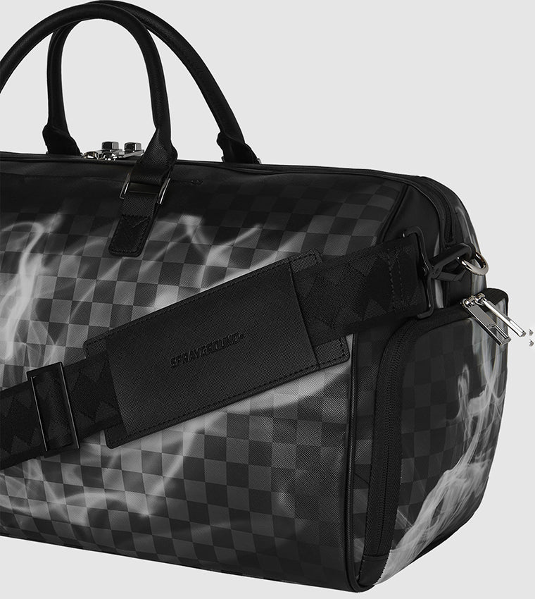 Sprayground 910D8221 Sip N Smoke Duffle Bag - Black - Image 2