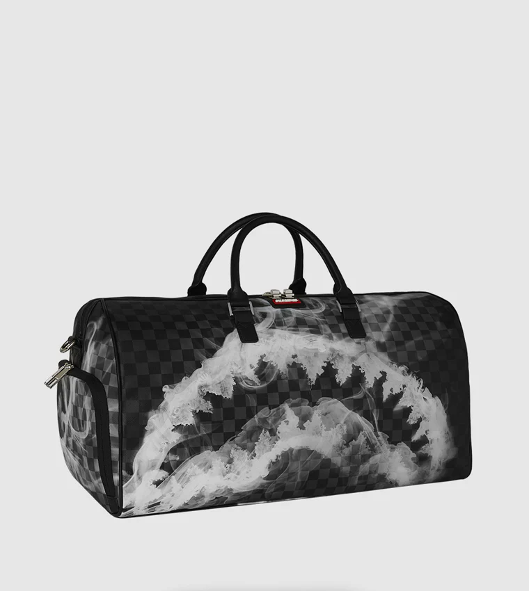 Sprayground 910D8221 Sip N Smoke Duffle Bag - Black - Image 5