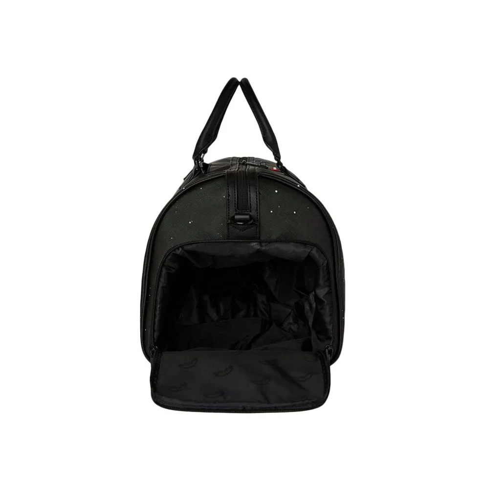 Sprayground 910D8262 Space Drip Duffle Bag - Black - Image 3