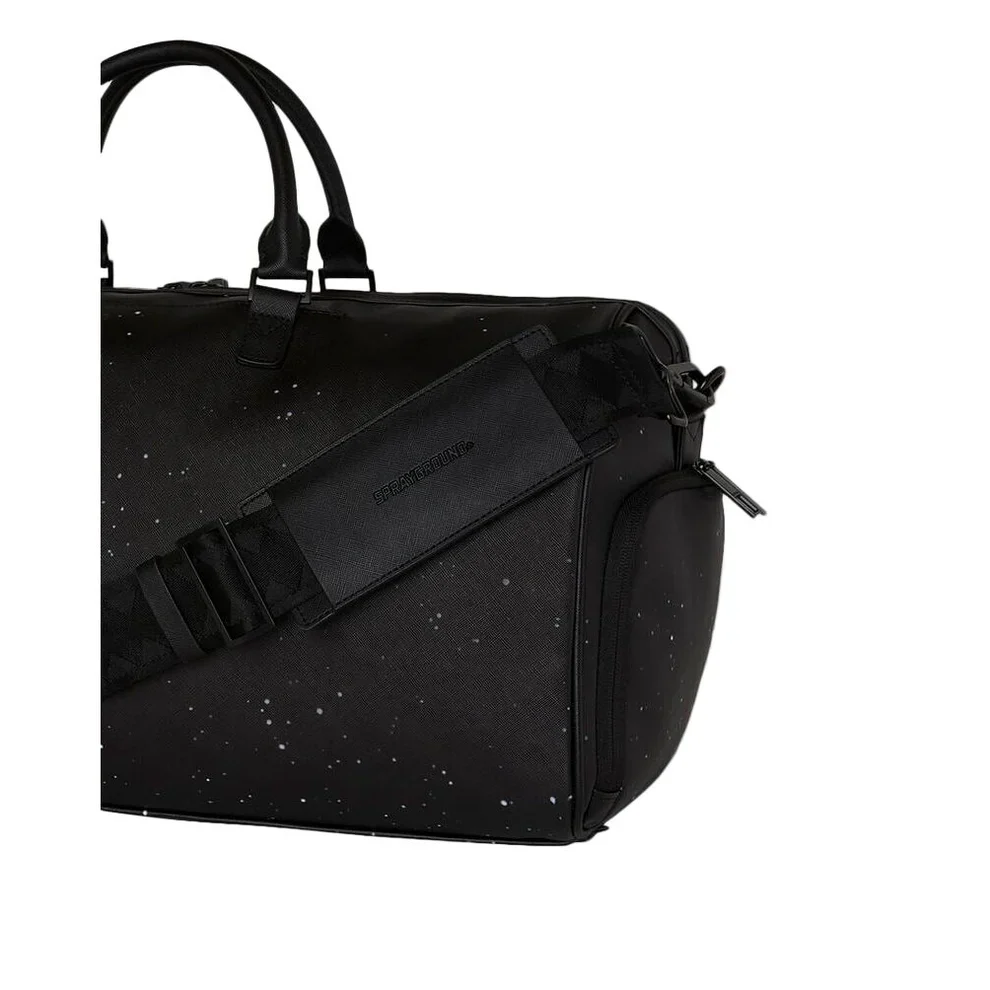Sprayground 910D8262 Space Drip Duffle Bag - Black - Image 5