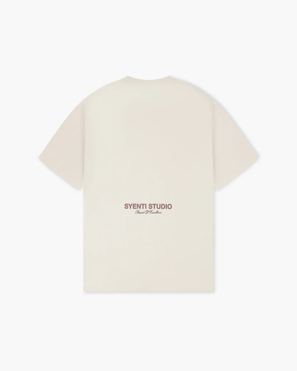 Syenti Atelier T-Shirt - Light Stone - Image 3