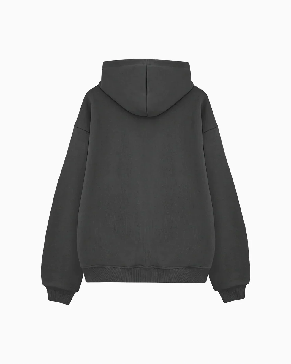 Syenti Auto Company Hoodie - Dark Grey - Image 2