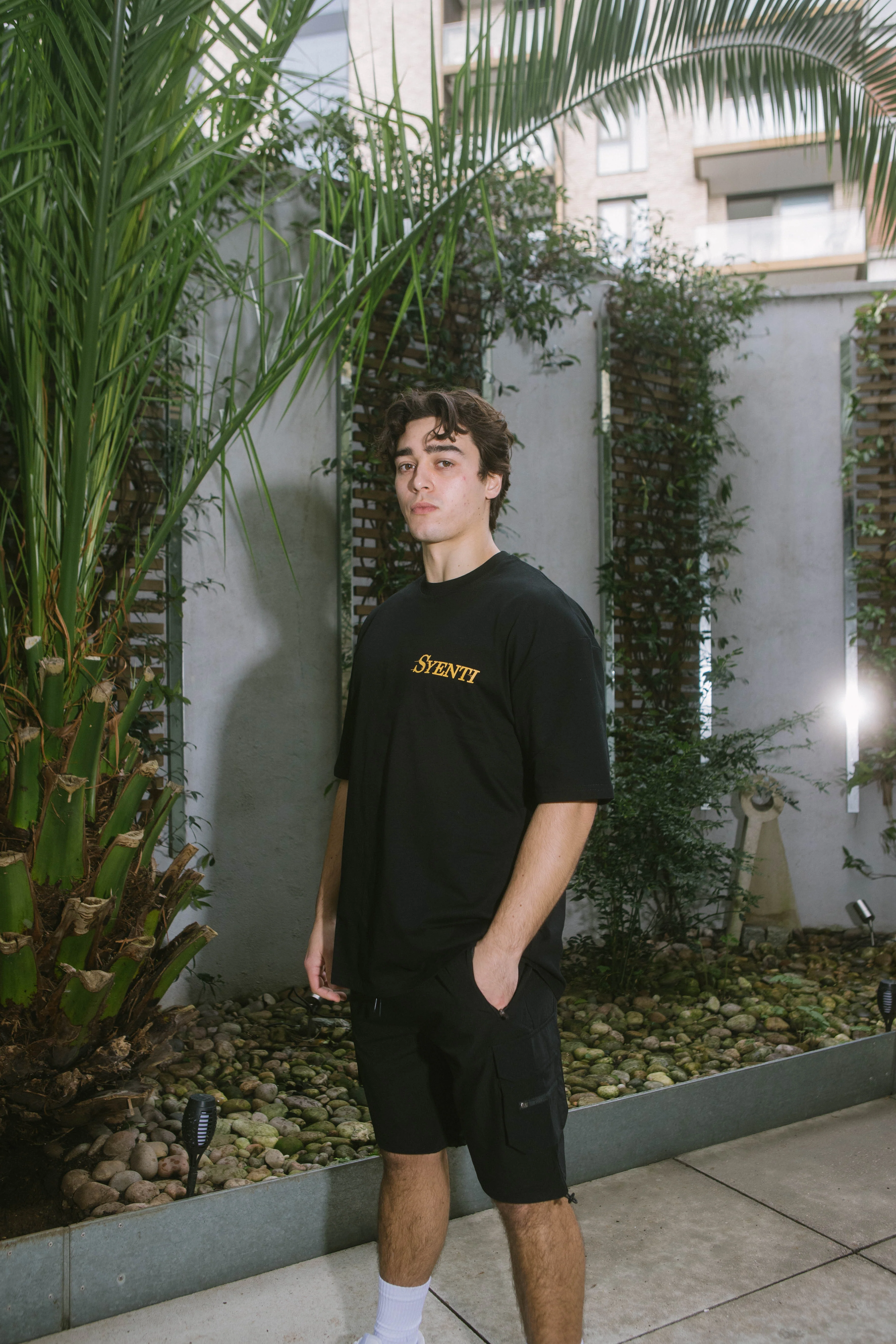 Syenti Championship Logo T-Shirt - Black - Image 2