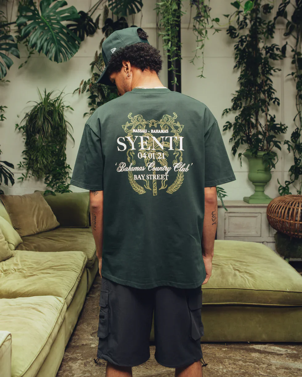 Syenti Country Club T-Shirt - Forest Green - Image 3
