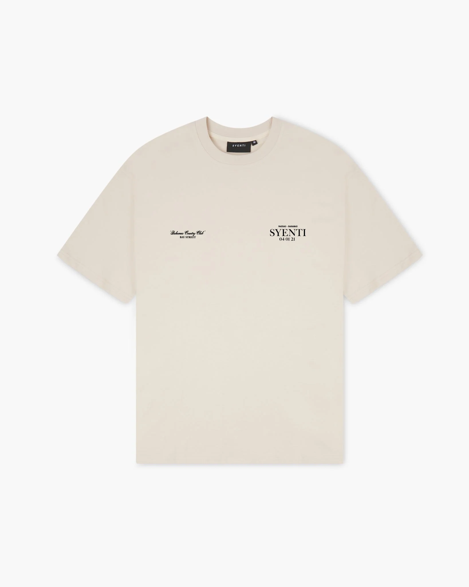 Syenti Country Club T-Shirt - Light Stone - Image 2