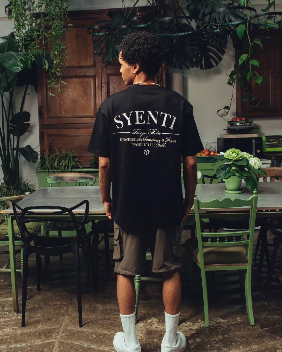 Syenti Design Studio T-Shirt - Black - Image 4
