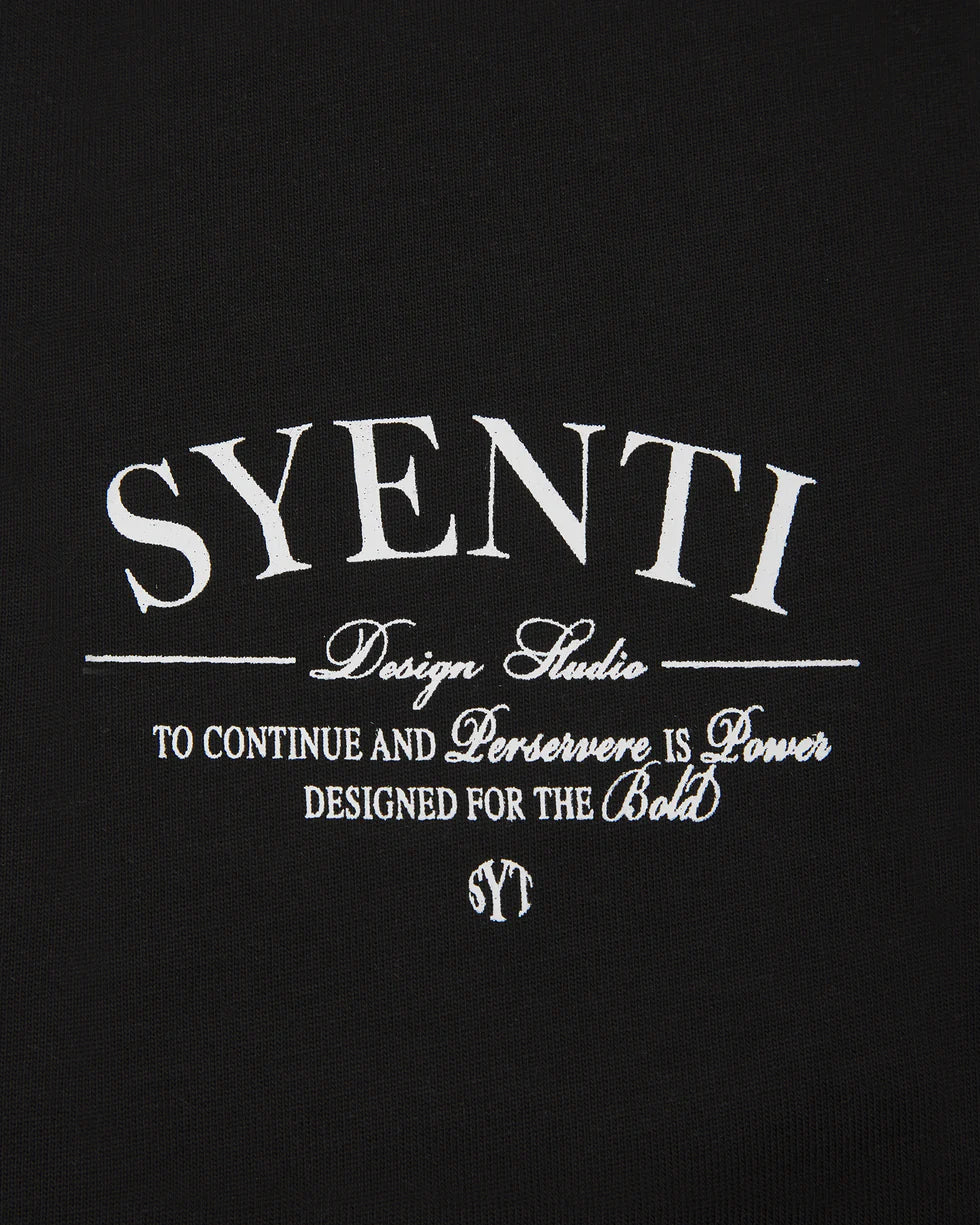 Syenti Design Studio T-Shirt - Black - Image 5