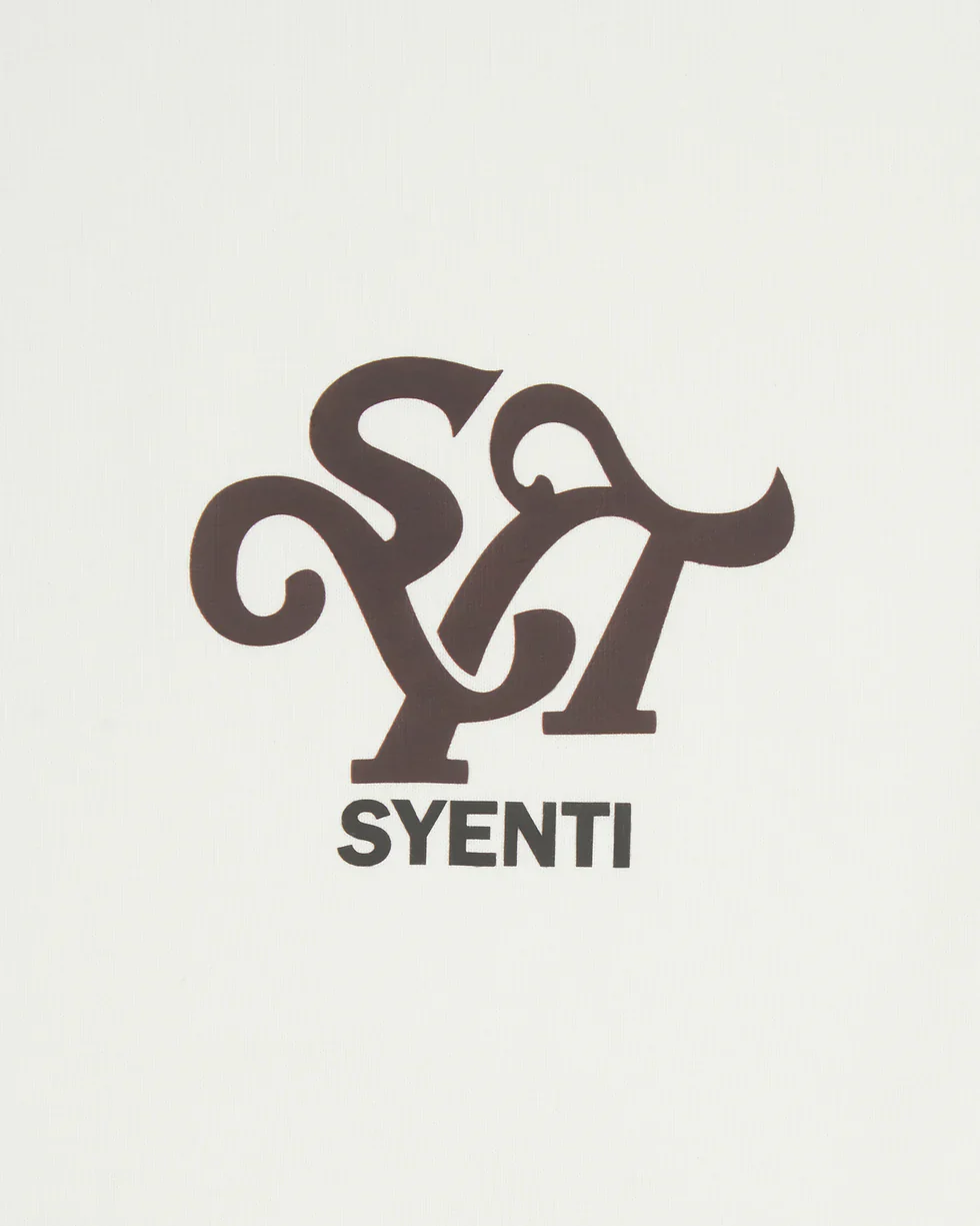 Syenti Emblem Long Sleeve T-Shirt - White - Image 2