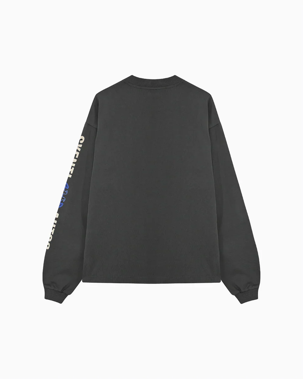 Syenti Motor City Long Sleeve T-Shirt - Dark Grey - Image 5