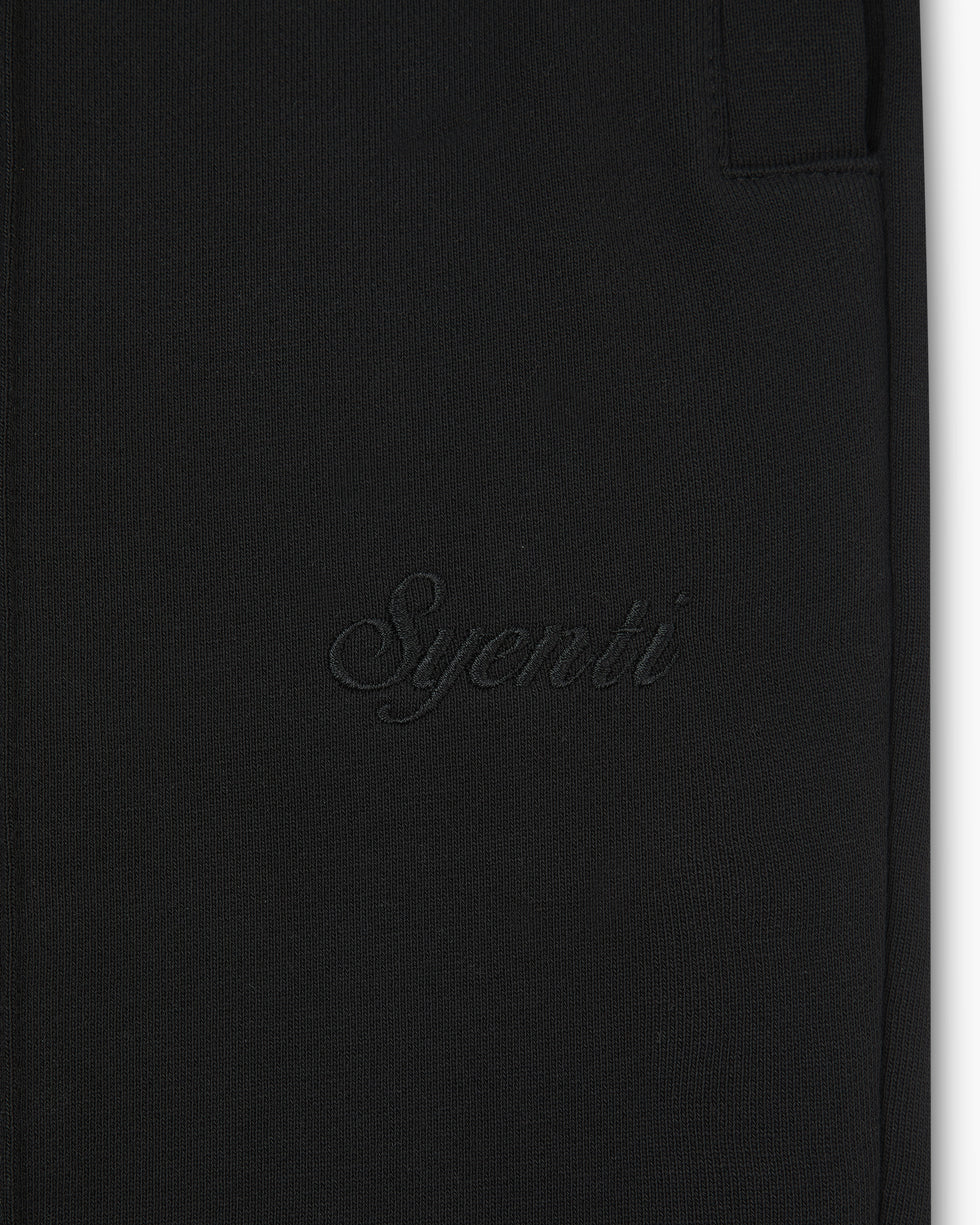 Syenti Straight Leg Sweatpants Black - Image 5